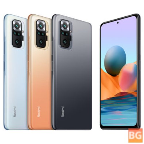 Redmi Note 10 Pro - Global Version 6GB - 128GB - 108MP - Quad Camera - 6.67 inch - 120Hz AMOLED Display - 33W Fast Charge - Snapdragon 732G Octa Core - 4G Smartphone