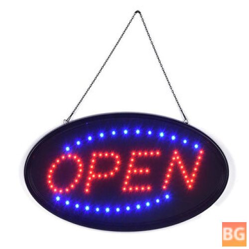 neon advertising light with flashing for business bar store - EU/US plug