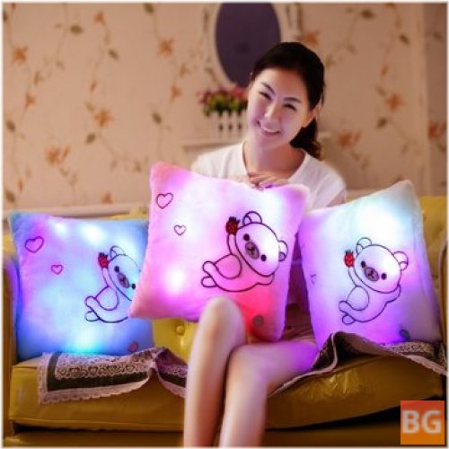 Kids' Christmas Pillow with Lamps and Toys