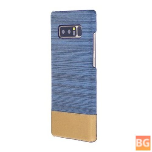 Canvas Leather Protective Cover for Samsung Galaxy Note 8