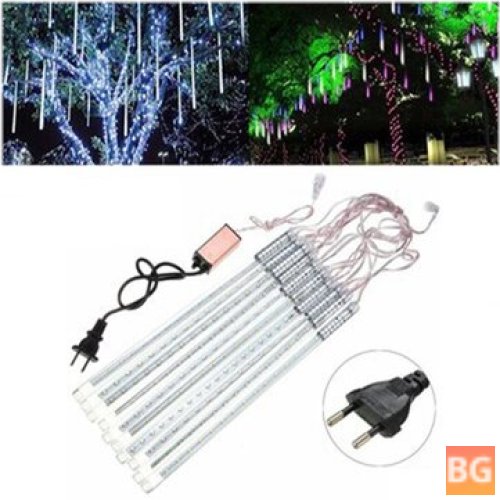 30cm 10Tubes 300LED Meteor Shower String Light - Christmas Tree Decor
