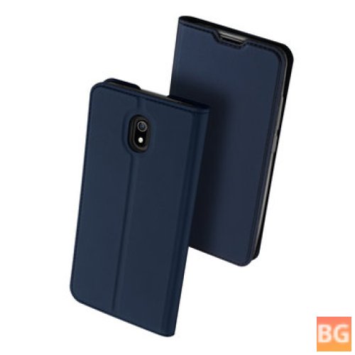 Redmi 8A Flip Wallet with Card Slot and Protective Cover