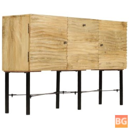 Mango Wood Sideboard - 118x30x70 cm
