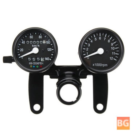 Tachometer, Speedometer, and Odometer for Motorcycles
