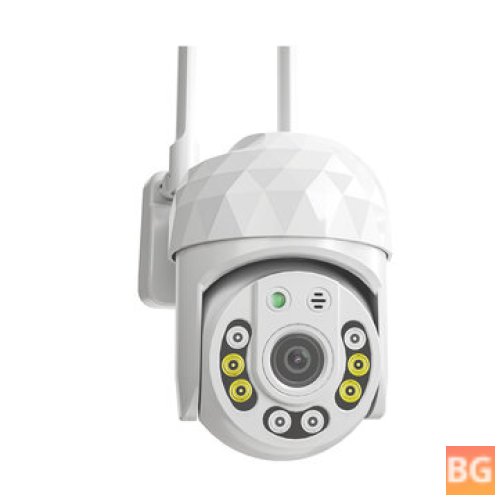 Xiaovv Waterproof HD Mini IP Camera with Night Vision & 8 Lights