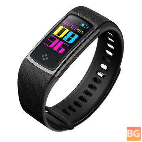 Goral S9 0.96 inch OLED Color Screen Blood Pressure Oxygen Heart Rate Monitor Watch