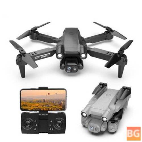 2.4GHz 4CH WIFI FPV drone with 4K resolution HD dual camera altitude hold headless mode foldable rc drone quadcopter RTF