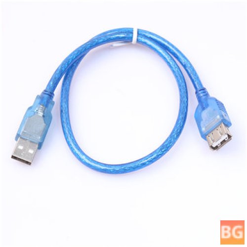 Blue USB 2.0 Type A Male to A Female Extension Cable