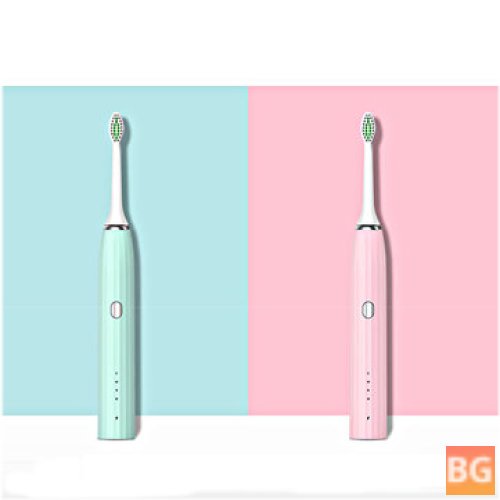 Soft toothbrush with vibration and water resistant protection