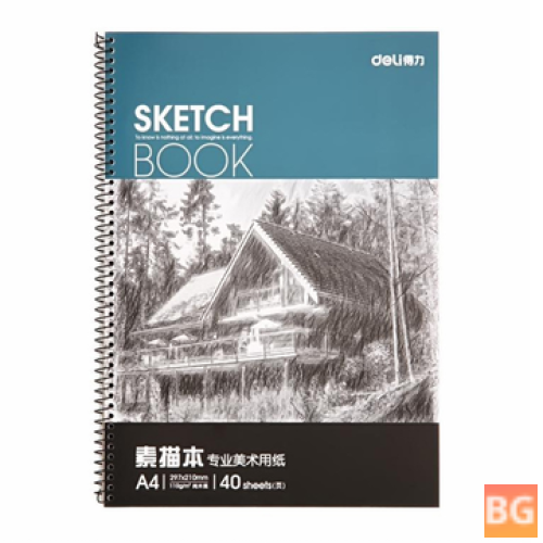 Art Sketch Pad - 40 Pages - Pure Wood Pulp