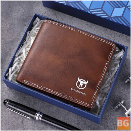 Coin Holder with Slot for Menico Men's Genuine Leather Wallet