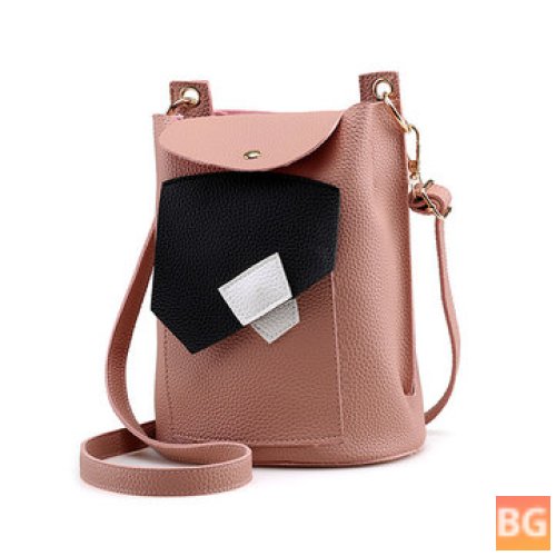 Women's PU Leather Cute Phone Bag Trendy Mini Crossbody Shoulder Bag