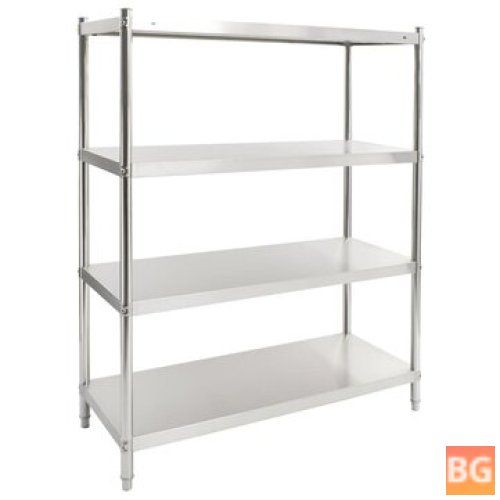 Kitchen Rack with Shelves and Wheels