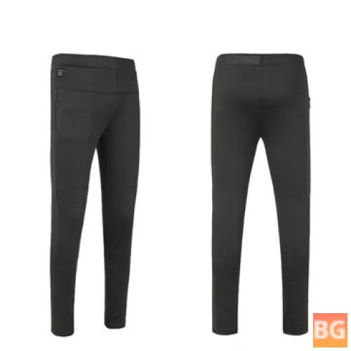 Carbon Fiber Heater Trousers for Women - Women's USB Intelligent Heating Trousers