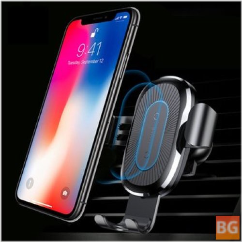 Fast Qi Wireless Charging Station for iPhone X 8 Plus/S8/S9
