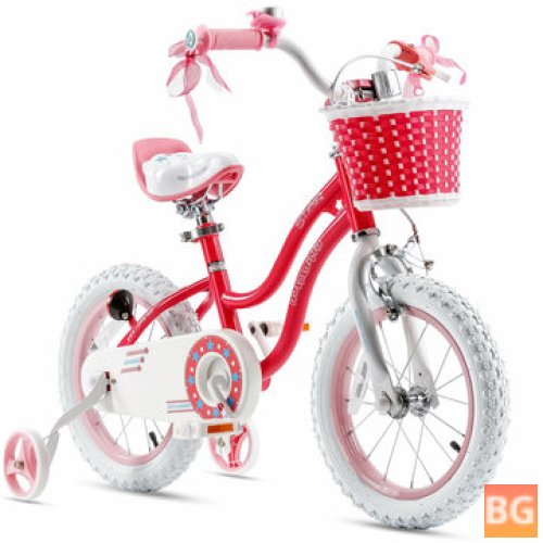 STARGIRL 16 Inch Children's Bike - Brake System & Training Wheel