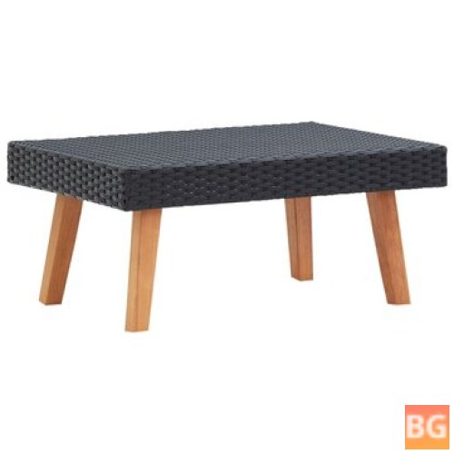 Garden Coffee Table - Poly Rattan