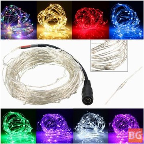 2M Copper Wire Christmas Vines String Fairy Light - Waterproof DC12V