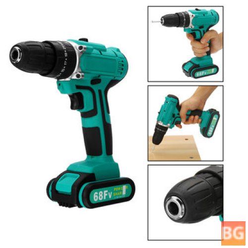 68-FV 2-in-1 Impact Lithium-ion Screwdriver for Home use