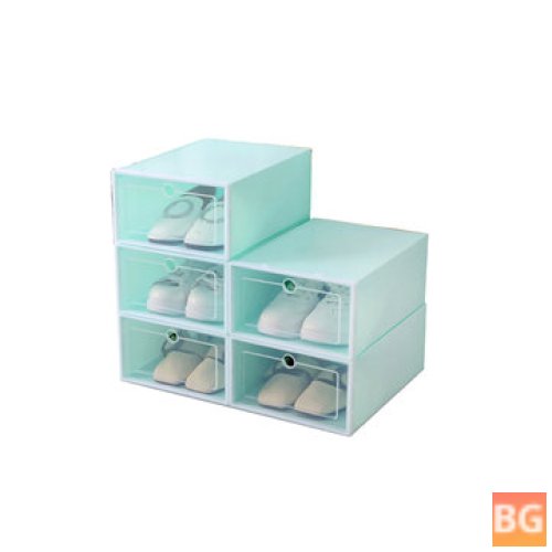 Tidy Storage Box for Shoes - Clear Plastic
