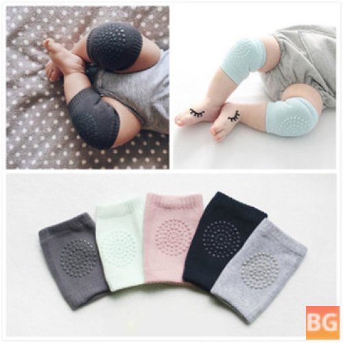 Baby Safety Crawling Warmers - Cotton Cushion - Infant Knee Protector - Kids Short Kneepad