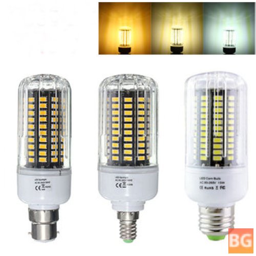 White LED Bulb - 120V, 50/60Hz, 3W, E27, E17, E14, B22