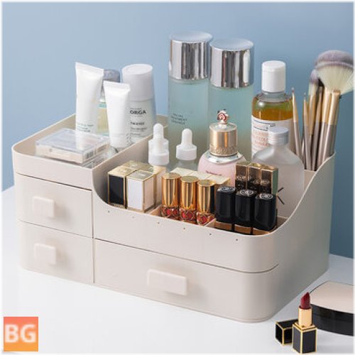 Desktop Cosmetic Storage Box for Makeup, Jewelry, Home Décor