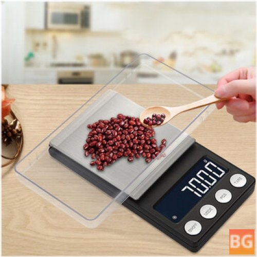 0.01 Electronic Mini LCD Digital DIY Jewelry Scale - High Accuracy Backlight Jewelry Weight