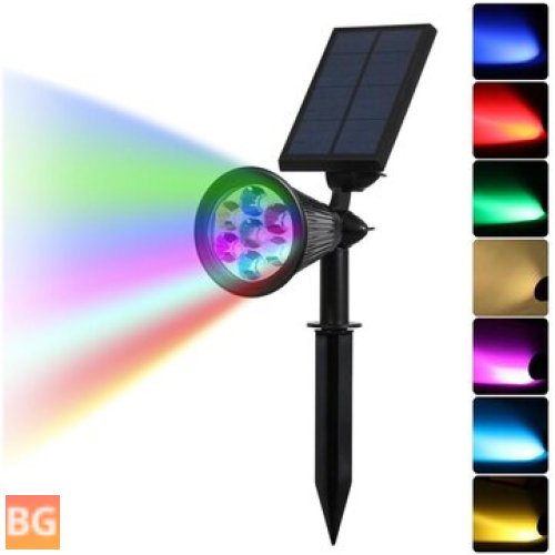 Outdoor Security Light - Solar Colorchanging 7 LED