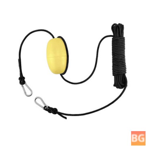 BSET METAL Single Drift Anchor Tow Rope Boating Floating Throw Anchor Line Portable Float Buoy Anchor Accessory for Kayaks Canoe