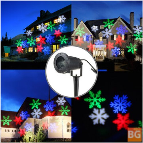 Christmas Projector Stage Light - Waterproof and Outdoors