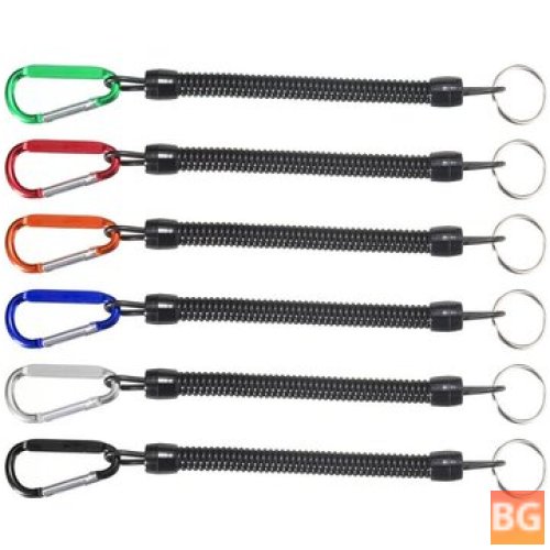 Fishing Line Lanyards with Multi-Color Ropes and Tackle