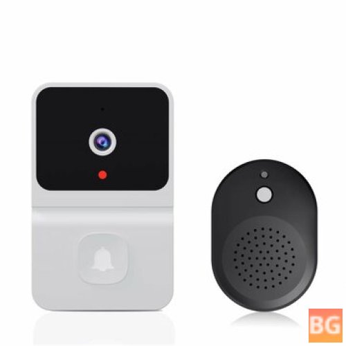 Wi-Fi Video Doorbell with HD Night Vision and Remote Monitoring