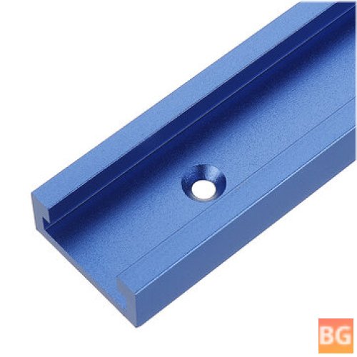 Blue T-Slot Miter Track for Woodworking