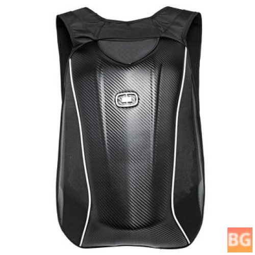 Carbon Fiber Backpack for Motorcycle Riding