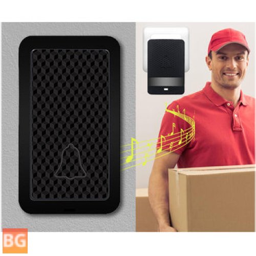 Waterproof Wireless Doorbell with LED Flash and Remote Control