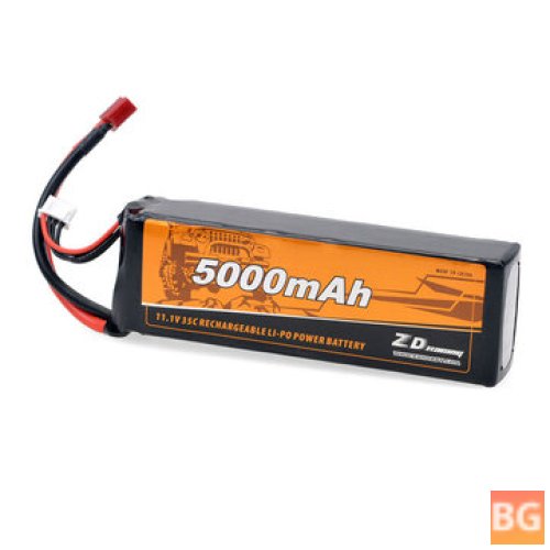 ZD Racing RC Battery - 11.1v 5000mAh 35C 3S Lipo