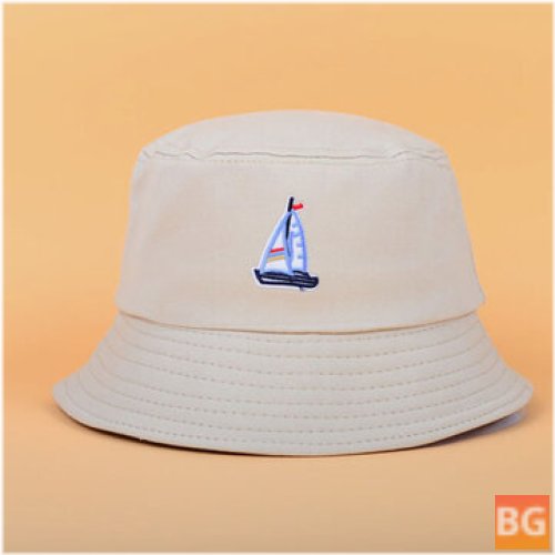 Cotton Sunshade Bucket Hat for Men