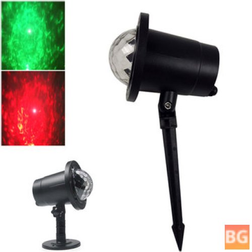 LED Lawn Stage Light with Colorful Ball - IP65 Outdoor Garden