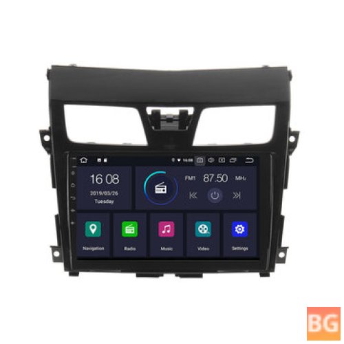 YUEHOO 10.1 Inch 2 DIN for Android 9.0 Car Stereo 4+32G 8 Core MP5 Player GPS WIFI 4G FM AM RDS Radio for Nissan Altima 2019-2018