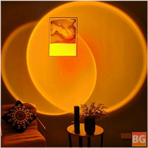 Sunset Lamp - Nordic LED Floor Lamp - Living Room Bedroom - Atmosphere Decoration Floor Lamp