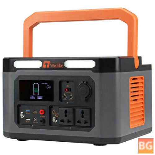 1500W Portable Power Station with Multiple Chargers for Home and Outdoor Use