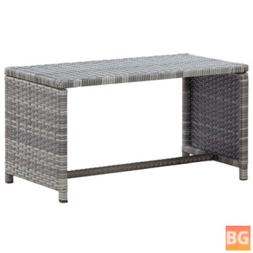 Table with Rattan Top and Legs