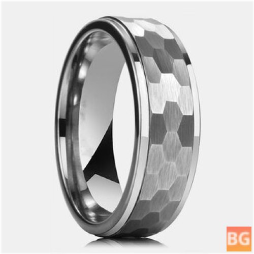 1pc Fashion Stainless Steel Creative irregular Geometric Ring