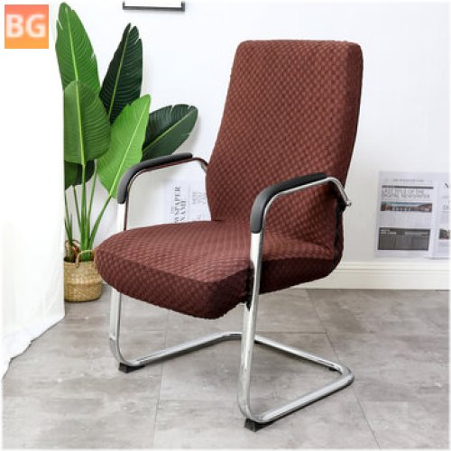 Computer Chair Cover with Swivel Holder