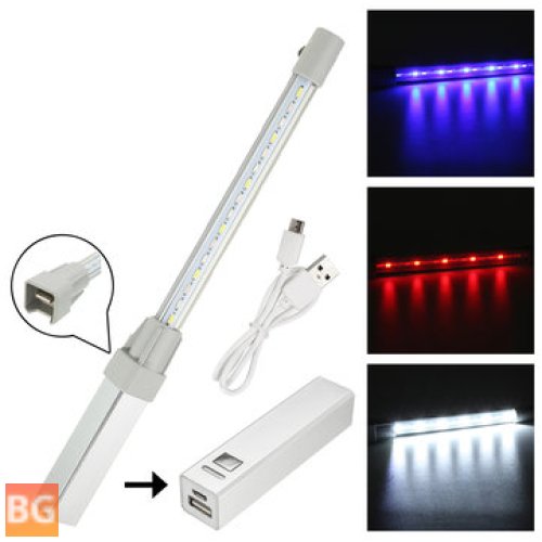 Outdoor Camping 5V/1A LED Light Bar with Emergency Warning Lamp