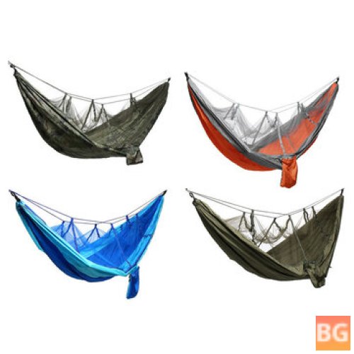Hammock with mosquito netting and beach swing - lightweight camping hammock for the outdoors
