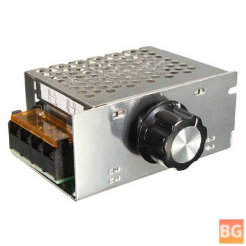 3pcs AC 220V 4000W SCR Voltage Regulator with Speed Controller