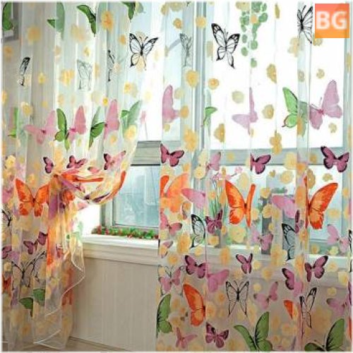 Window Screen for Butterfly Curtains