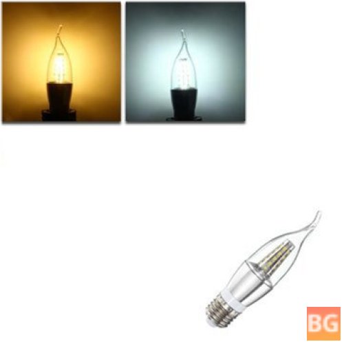 Warm White Candle Light Bulb with AC 85-265V